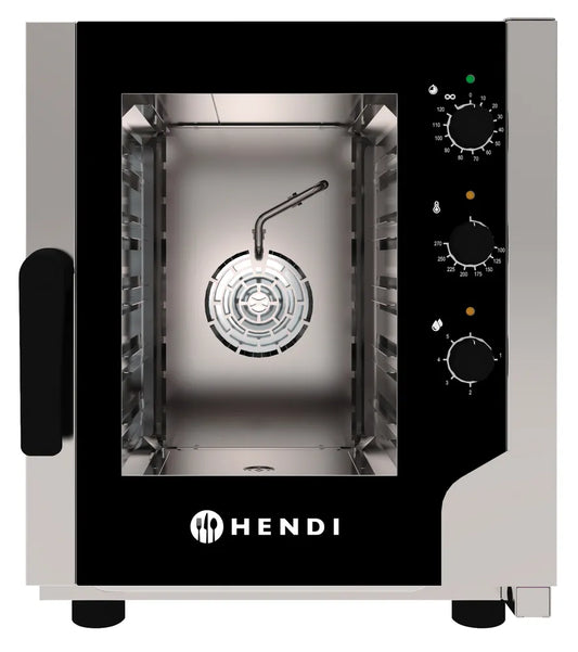 Konvektionsdampfgarer Snack 5x GN 2/3, HENDI, 230V/3200W, 550x754x(H)662mm