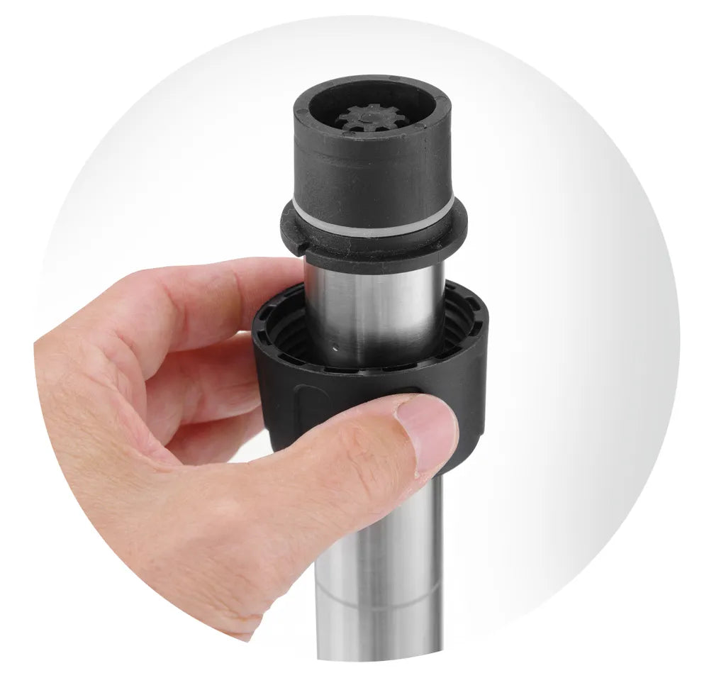 Stabmixer 500 mit variabler Geschwindigkeit und 500mm langem Stab, HENDI, Kitchen Line, Schwarz, 230V/500W, ⌀100x916mm