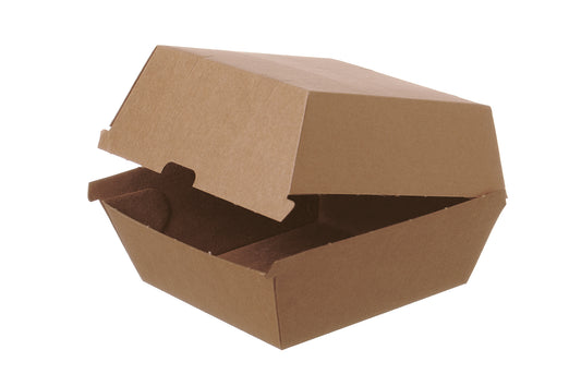 Hamburger Burger Box Pappe 115x115x90mm - 200 Stück