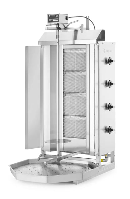 Gas Kebab Grill, HENDI, Profi Line, 230V/16W, 13kW, 735x745x(H)1110mm