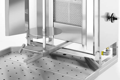 Gas Kebab Grill, HENDI, Profi Line, 230V/16W, 13kW, 735x745x(H)1110mm