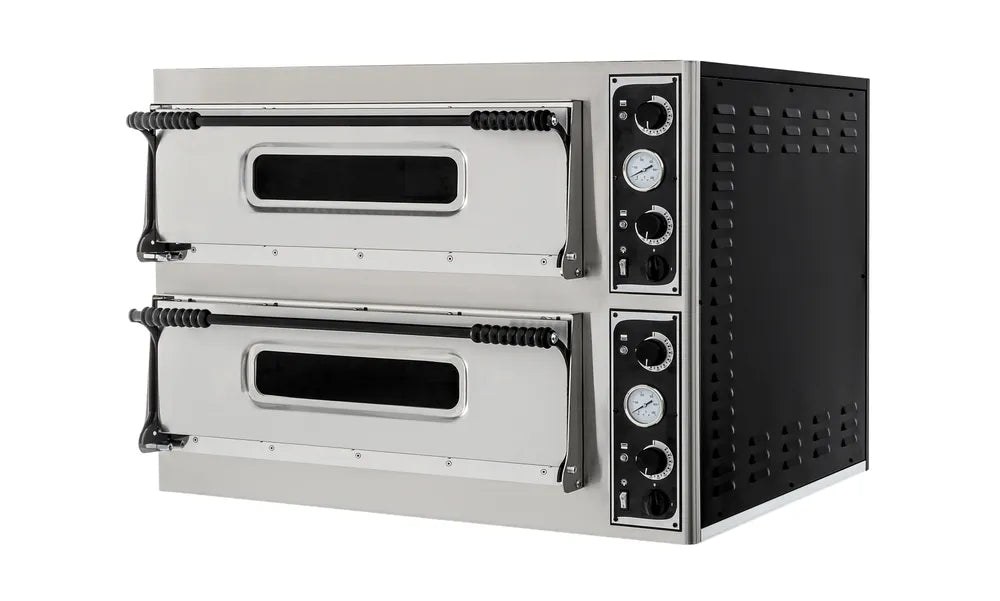Pizzaofen BASIC XXL 66, HENDI, 2 Kammern, 400V/18000W, 1365x955x(H)745mm