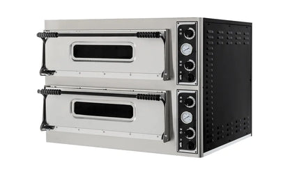 Pizzaofen BASIC XXL 66, HENDI, 2 Kammern, 400V/18000W, 1365x955x(H)745mm