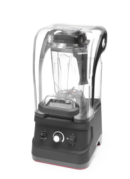 Mixer mit Schallschutzhaube, HENDI, 2,5L, Schwarz, 220-240V/1680W, 250x300x(H)540mm