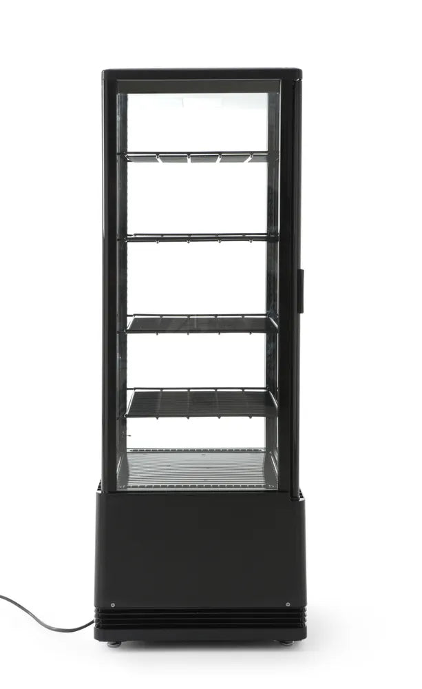Aufsatz-Kühlvitrine 98 Liter, Arktic, Schwarz, 230V/210W, 444x397x(H)1100mm