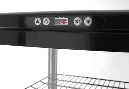 Kühlvitrine 270 Liter, Arktic, Schwarz, 230V/290W, 556x526x(H)1913mm
