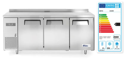 Tiefkühltisch, dreitürig Kitchen Line 390 L, Arktic, Kitchen Line, 291L, 230V/550W, 1800x600x(H)886mm