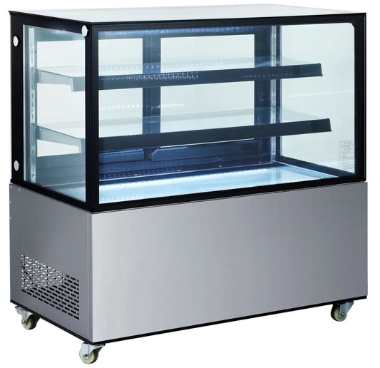 Kühlvitrine mit 2 Regalen, Arktic, 410L, 230V/490W, 1224x677x(H)1230mm