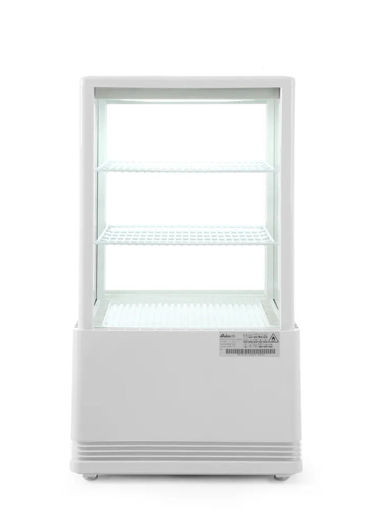 Aufsatz-Kühlvitrine 58 Liter, Arktic, Weiß, 230V/170W, 452x406x(H)830mm