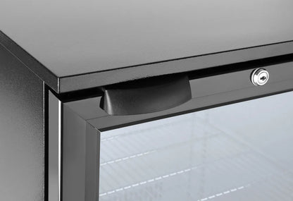 Kühlschrank hinten mit einer Tür, Arktic, 86L, Schwarz, 220-240V/120W, 500x530x(H)865mm