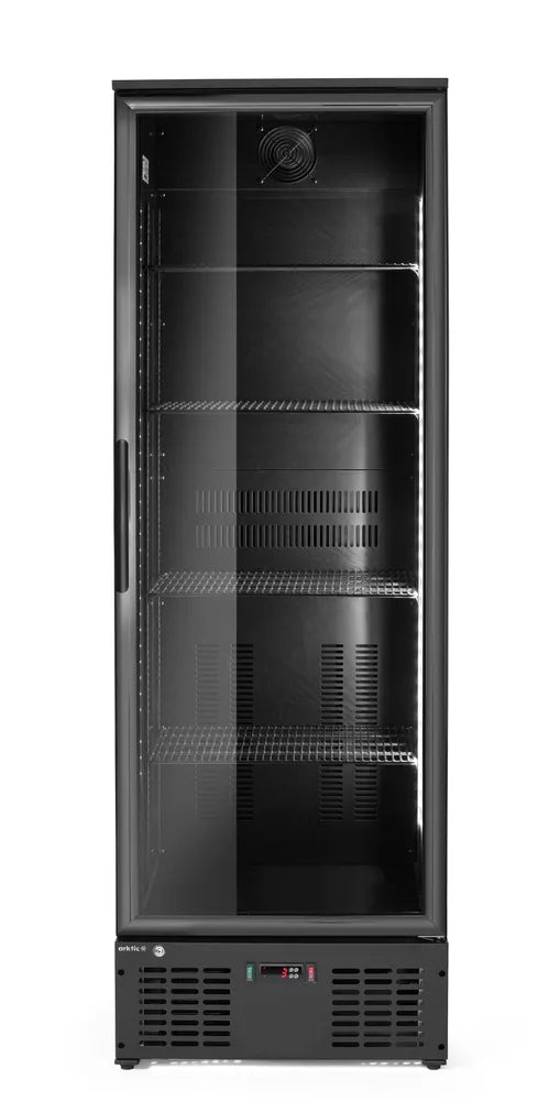 Bar-Kühlschrank mit einzelner Tür, Arktic, 243L, Schwarz, 220-240V/195W, 600x530x(H)1820mm