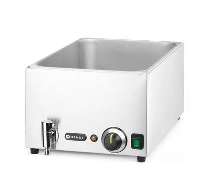 Bain-Marie Ranger mit Ablasshahn, HENDI, GN 1/1, 230V/1000W, 576x334x(H)241mm