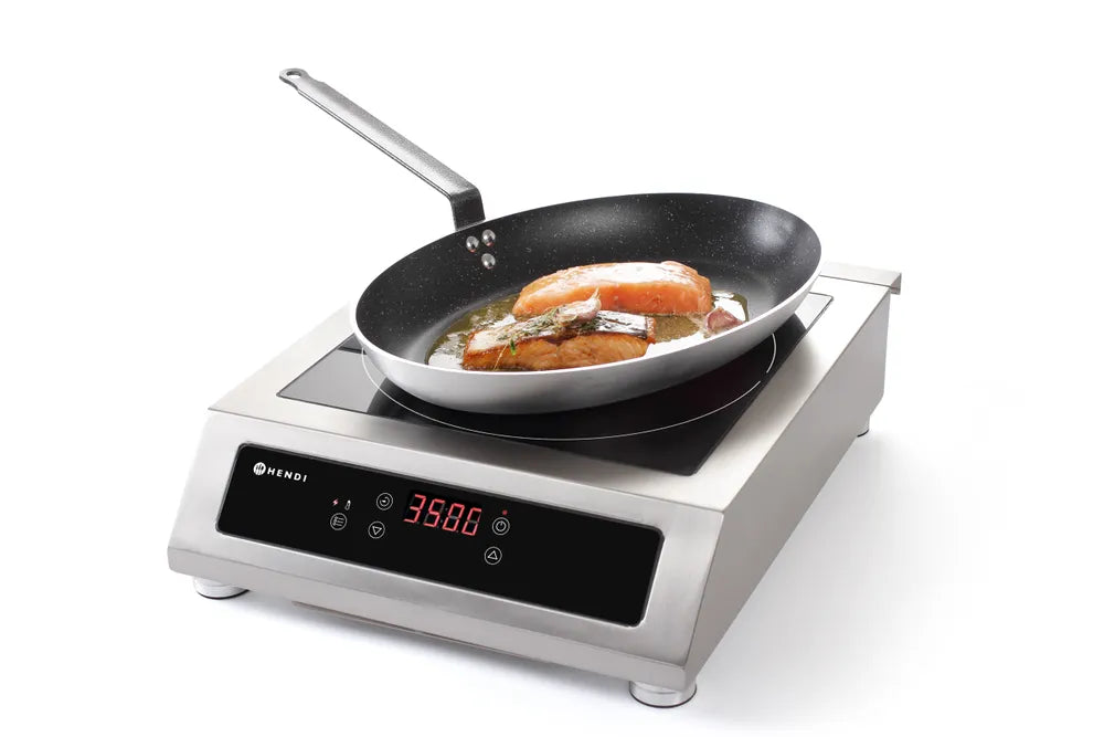 Induktionskocher Modell 3500 D XL, HENDI, Profi Line, 230V/3500W, 390x490x(H)120mm