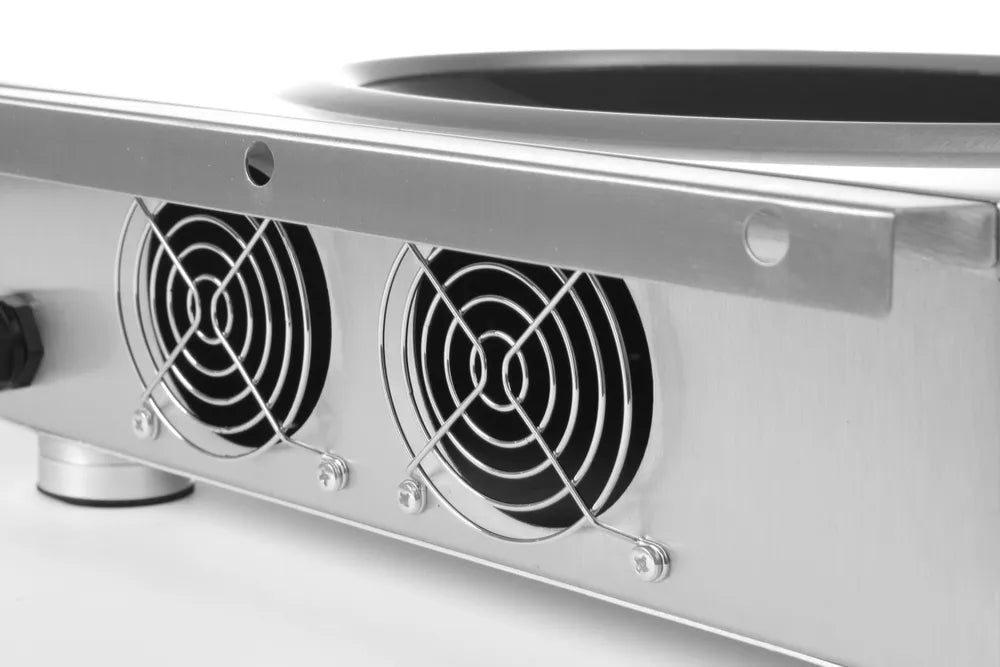 Induktionswok Modell 3500, HENDI, Profi Line, Induktionswok+Pfanne, 230V/3500W, 340x450x(H)295mm