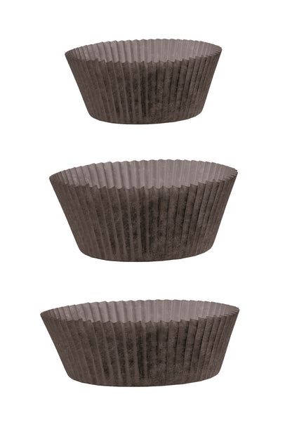 Backförmchen schwarz Ø 7,0 cm Höhe 2,5 cm - 1000 Stück