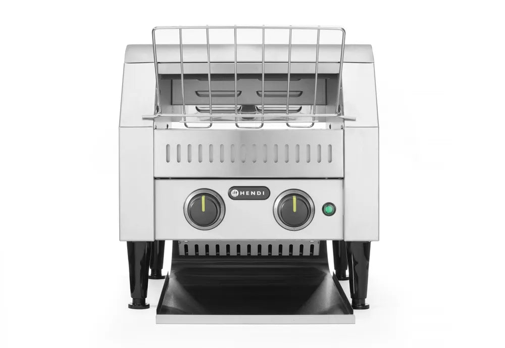 Durchlauf-Toaster, doppelt, HENDI, Schwarz, 230V/2240W, 418x368x(H)415mm