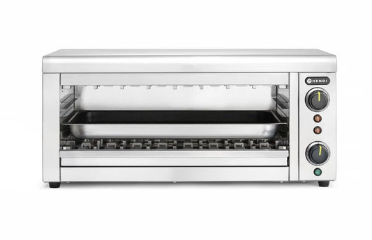 Salamander mit Quarz-Infrarotheizelement, HENDI, 230V/3645W, 689x397x(H)318mm
