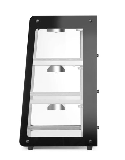 Beheiztes Thekendisplay, HENDI, Schwarz, 220-240V/500W, 472x447x(H)775mm