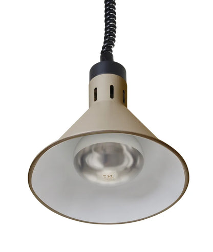 Höhenverstellbare Wärmelampe, konisch, HENDI, Beige, 230V/250W, ⌀275x(H)250mm