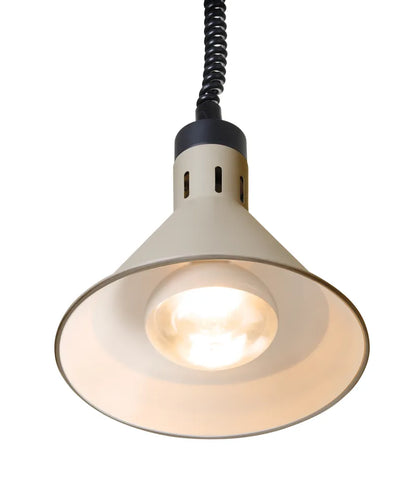 Höhenverstellbare Wärmelampe, konisch, HENDI, Beige, 230V/250W, ⌀275x(H)250mm