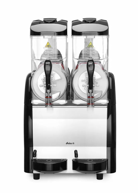 Slush-Eis-Maschine 2x12 L, Arktic, 24L, 230V/710W, 470x515x(H)780mm