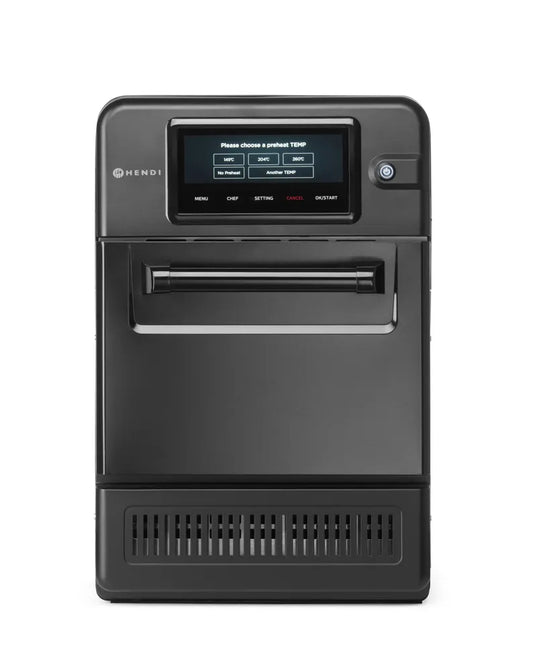 Hochgeschwindigkeits-Backofen CombiTurbo, HENDI, 18L, Schwarz, 230V/3000W, 402x735x(H)608mm