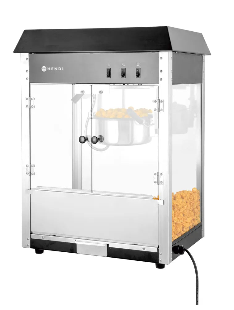 Popcorn-Maschine, HENDI, Rot, 230V/1155W, 560x420x(H)760mm