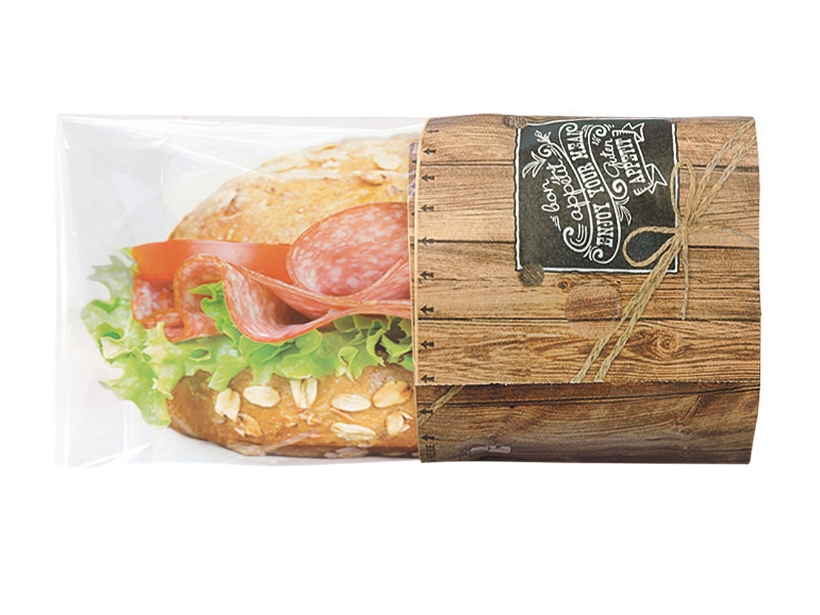 Snack-Bag Snackbeutel Enjoy Green 215x80x130mm - 1000 Stück