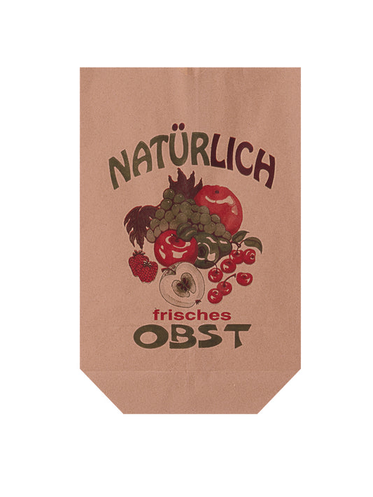 Obst Papier Bodenbeutel 1,5kg 19,5x29cm braun - 1000 Stück