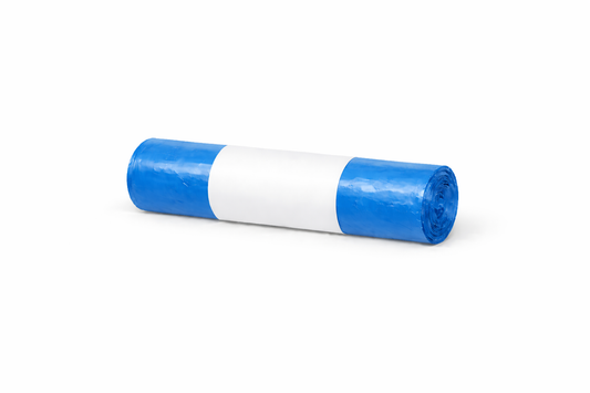 Müllbeutel LDPE 240 Liter 70my blau 650x550x1350mm - 100 Stück