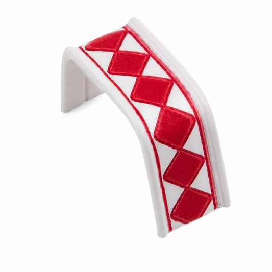 U-Clipse Beutelverschlüsse 33mm Rot Weiss - 50000 Stück