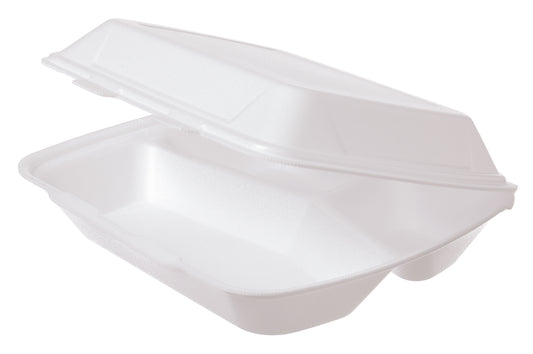 Menübox XPS IP4 1683 3-geteilt weiß 245x210x72mm - 200 Stück