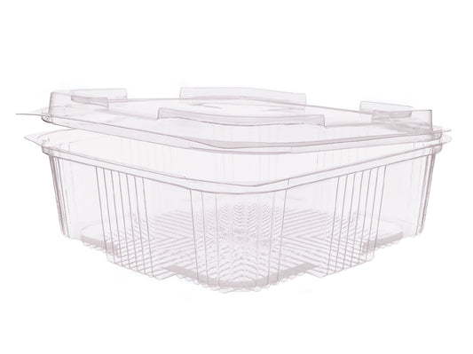 Salat Klappboxen eckig V497 1000ml 150x145x50mm - 300 Stück