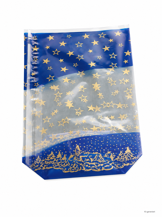 Stollenbeutel Weihnachten PP 110x60x360mm - 100 Stück