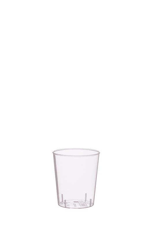 Trinkbecher Shot Schnapsglas PS 0,02l transparent Ø39mm - 2700 Stück