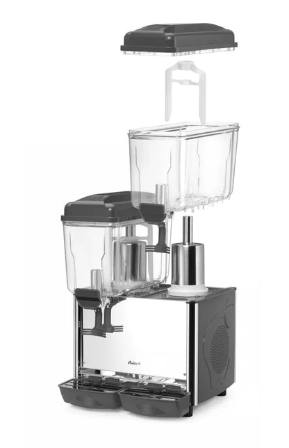 Saftspender 2x12L, Arktic, 24L, 230V/370W, 485x415x(H)645mm