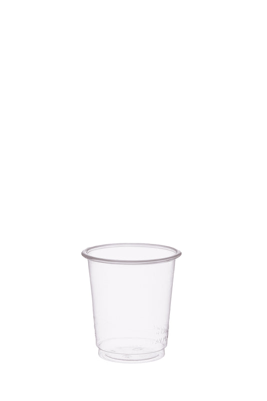 Trinkbecher Shot Schnapsglas PET 0,02l - 0,04l transparent Ø48mm - 800 Stück