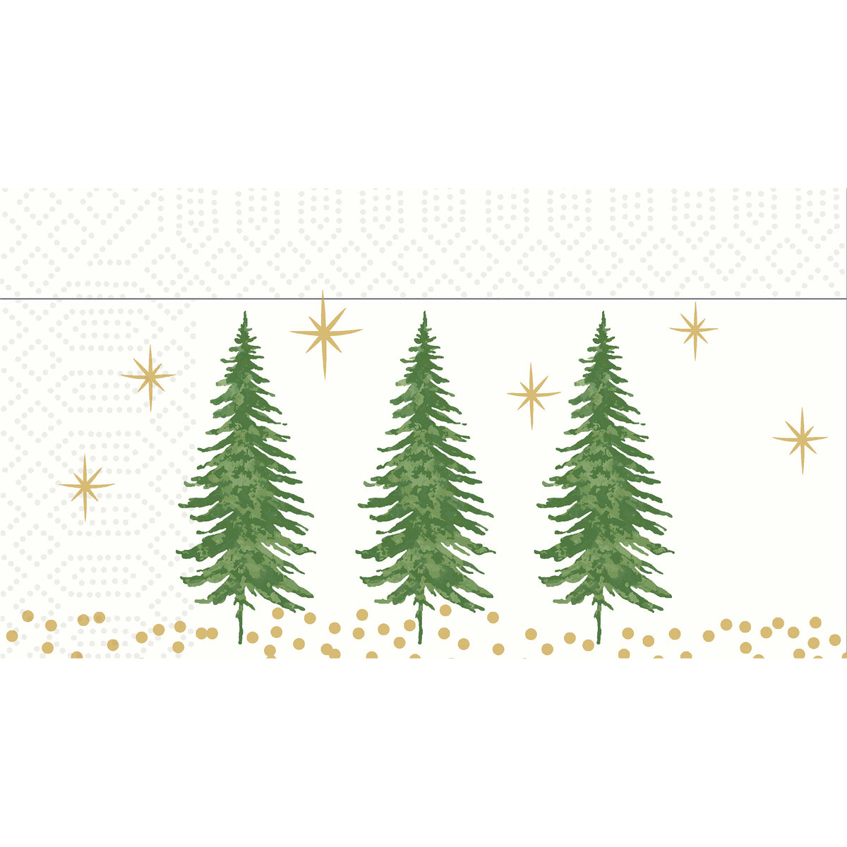 Spenderserviette 33x32cm 2-lagig Spenderfalz Humble Trees