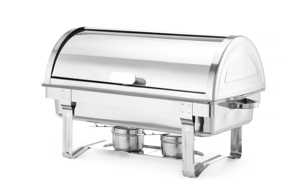 Chafing Dish Rolltop Gastronorm 1/1, HENDI, 9L, 590x340x(H)400mm