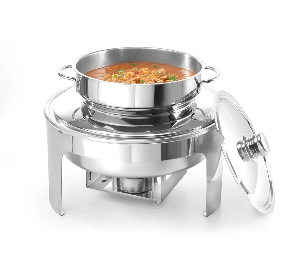 Suppen Chafing Dish, Spiegelglanz, HENDI, Profi Line, 10L, ⌀420x(H)380mm