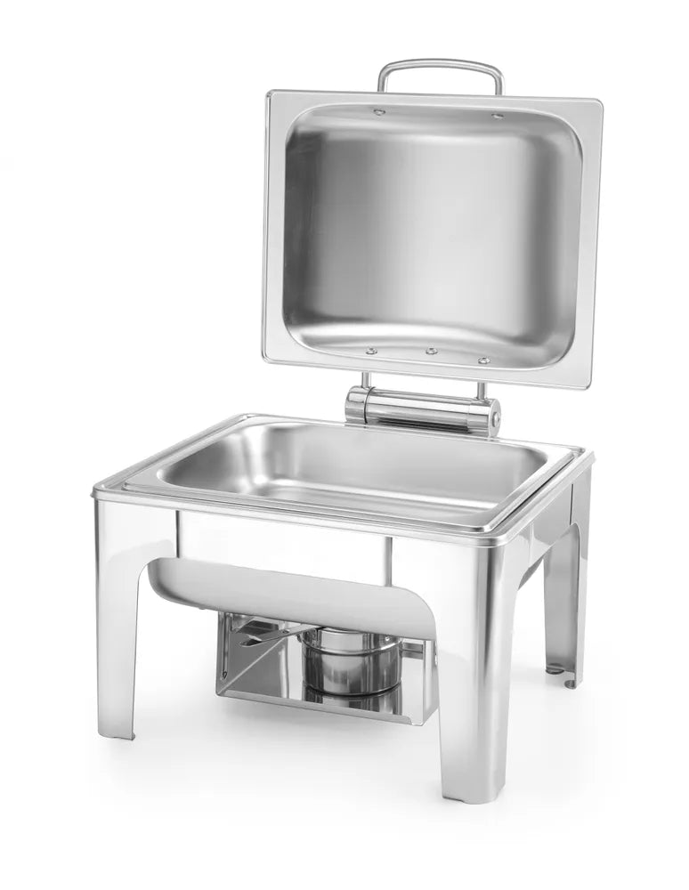 Chafing Dish GN 1/2, Satiniert, HENDI, Profi Line, 4L, 365x370x(H)280mm