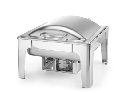 Chafing Dish GN 2/3, satiniert, HENDI, Profi Line, 6L, 395x430x(H)290mm