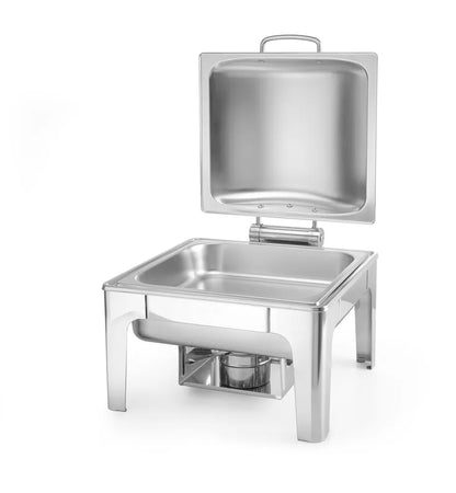 Chafing Dish GN 2/3, satiniert, HENDI, Profi Line, 6L, 395x430x(H)290mm
