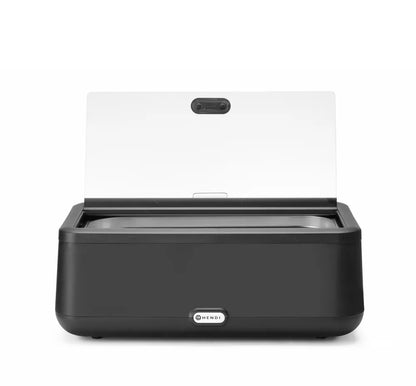 Chafing Dish UNIQ, HENDI, designed by Robert Bronwasser, Schwarz, 220-240V/700W, 607x402x(H)245mm