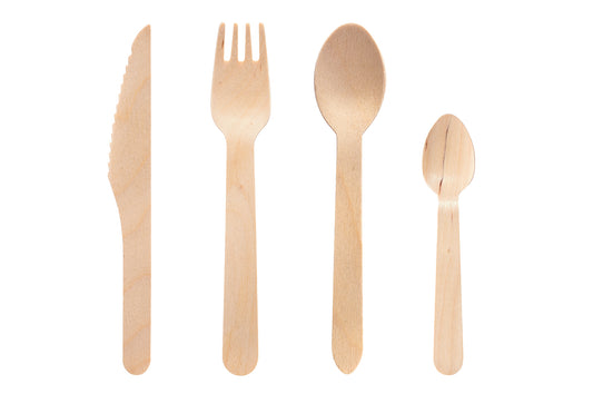 Holz Kaffeelöffel gewachst 11cm - 2000 Stück