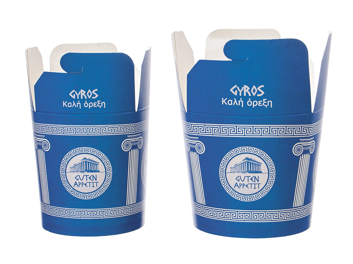 Snackbox Nudelbox Gyrosbox 480ml - 500 Stück