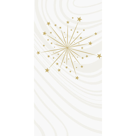 Bio Soft Servietten 40x40cm 1/8 Falz Sparkly White - 360 Stück