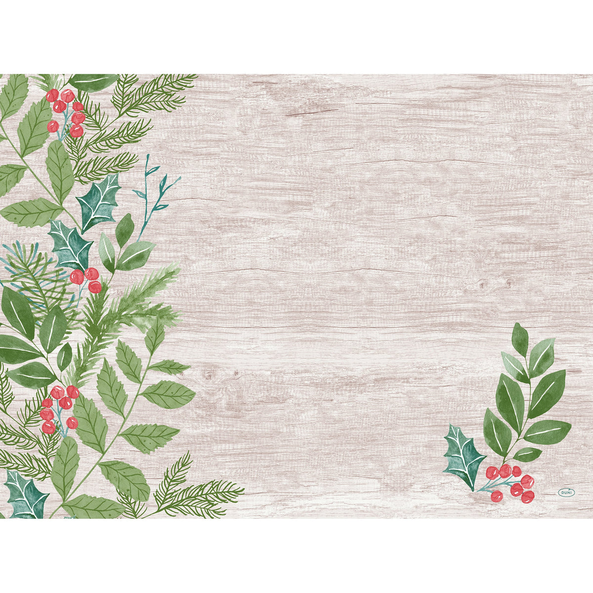 Papier Tischsets 30x40cm Winter Greenery