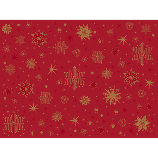 Papier Tischsets 30x40cm Stargazing Red