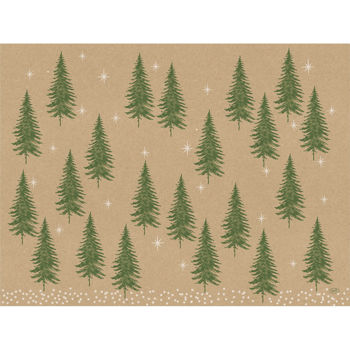 Papier Tischsets 30x40cm Humble Trees